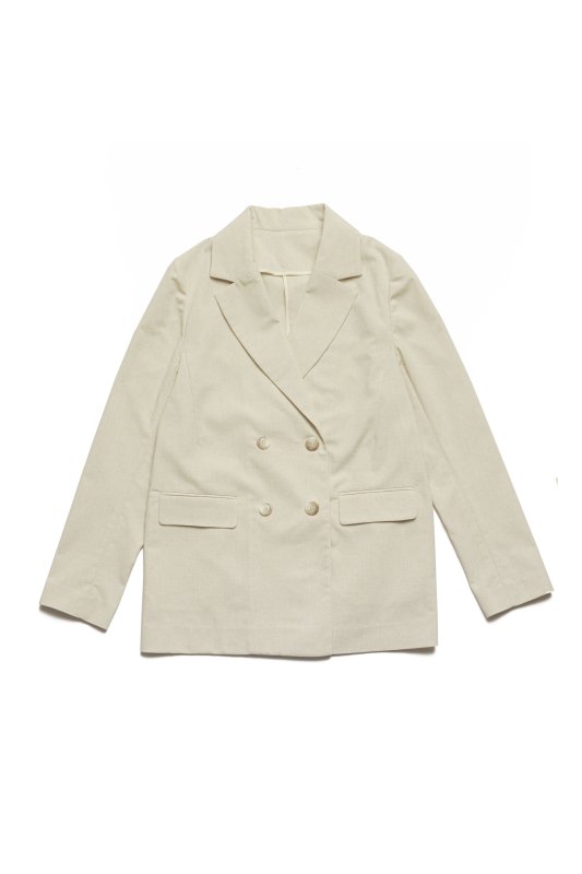 Summer Tailored Jacket(Ivory)