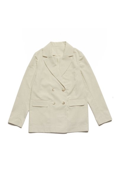 RIELLE riche - Summer Tailored Jacket(Ivory)