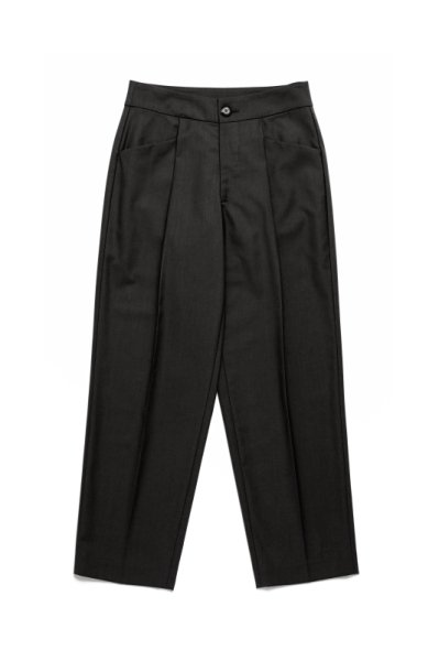 RIELLE riche - Center Press Slacks Easy Pants(Black)