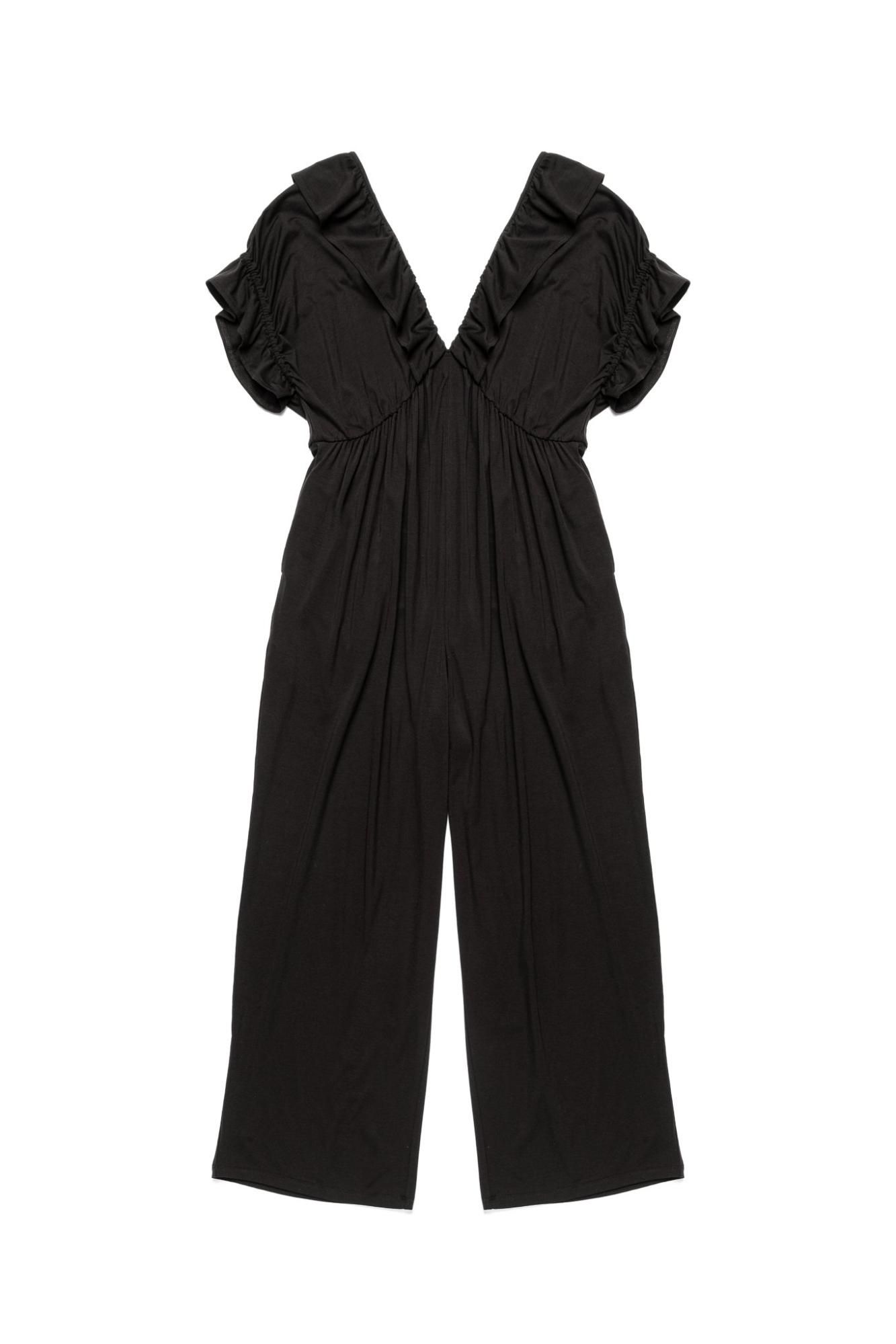 リラックスフリルオールインワン(RIELLE RICHE) rielle riche新品リラックスフリルオールインワン