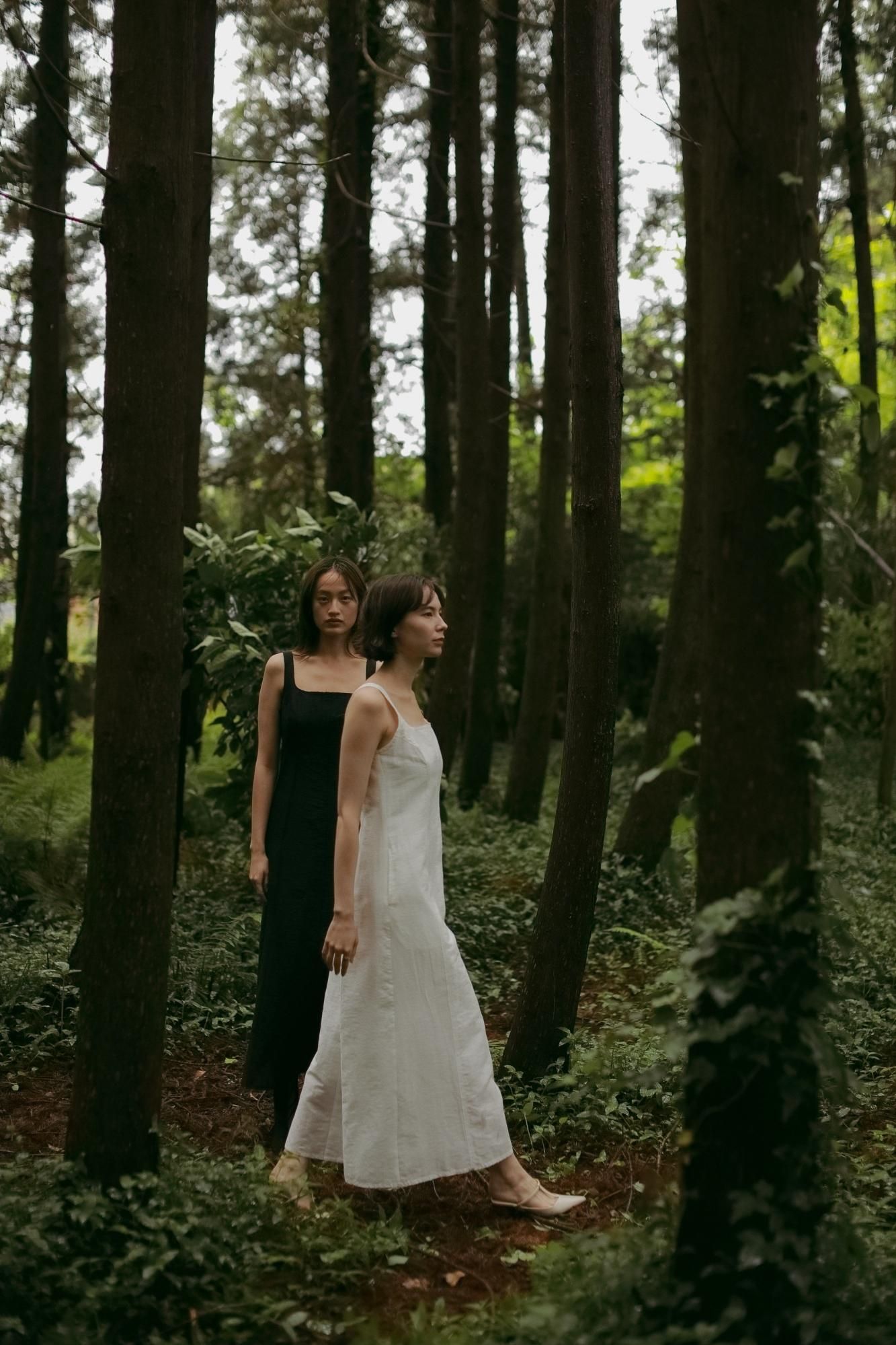 シアーカッティングワンピース（ホワイト）