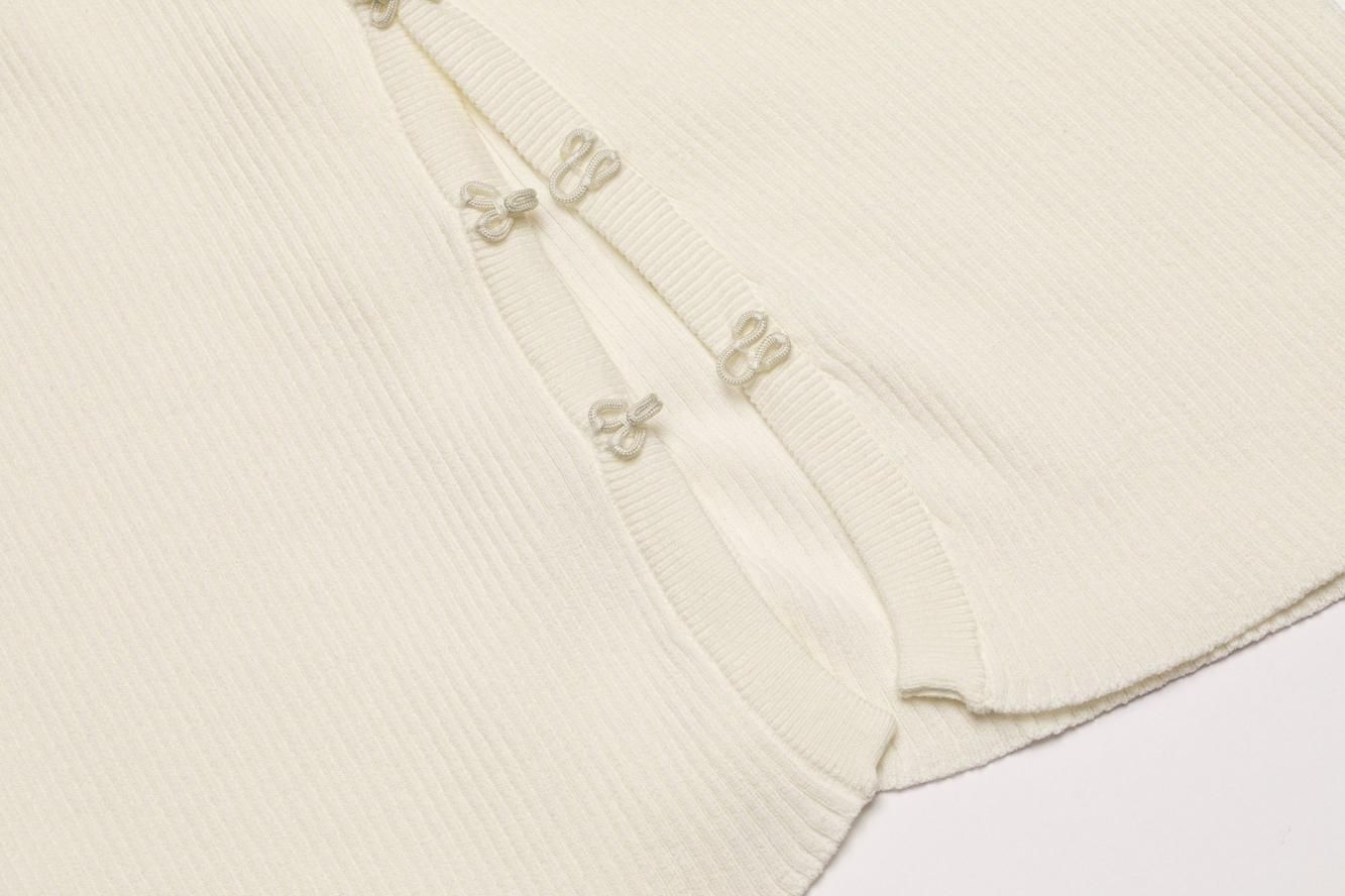 サイドホックタンクトップ（オフホワイト）