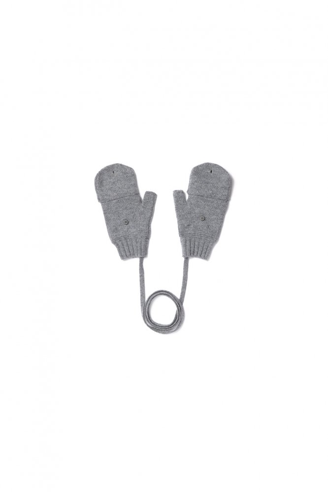 RIELLE riche - Knit Mitten Gloves(Gray)