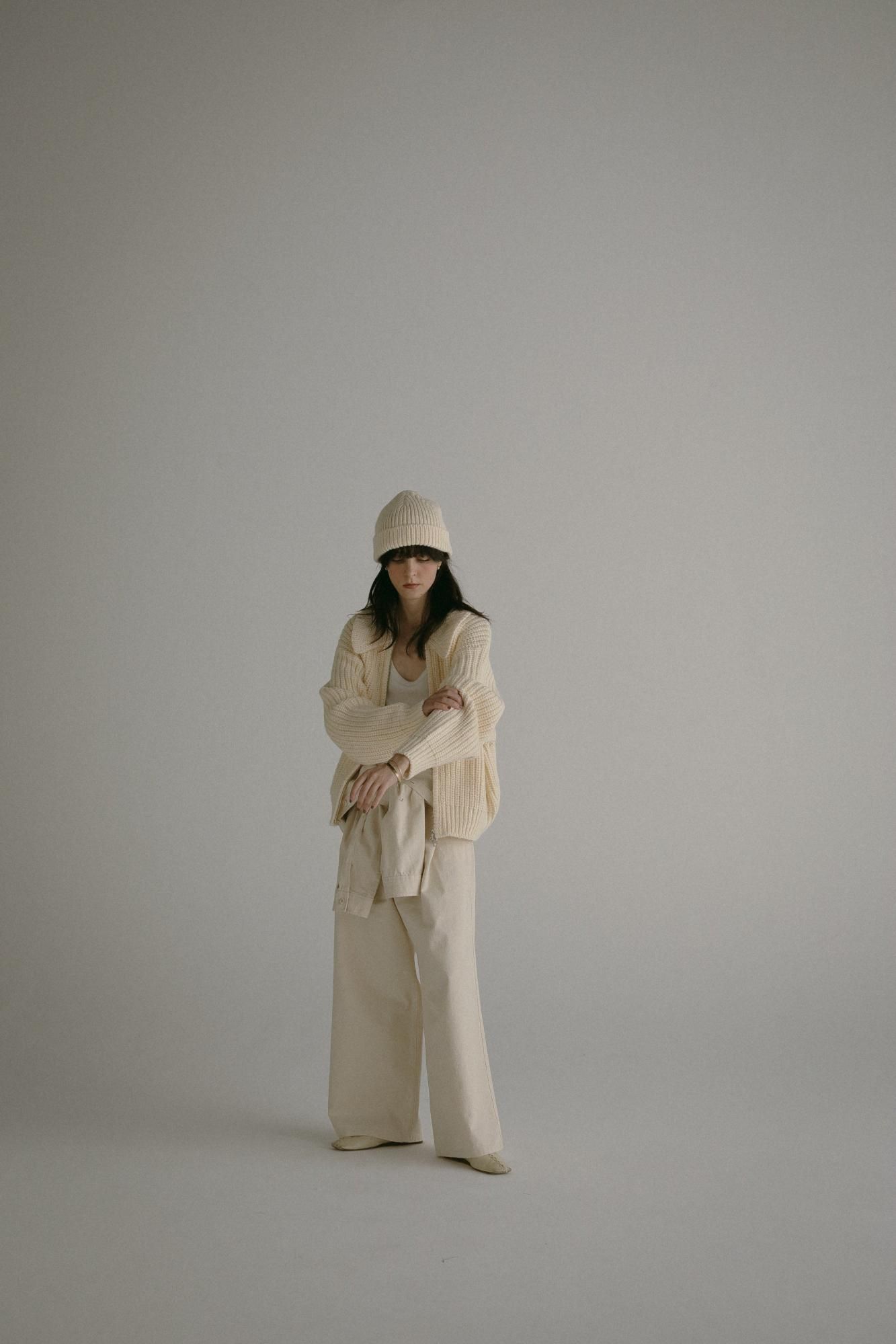 リエルリシェ tops ！今期新作！ シアーカッティングシャツ（ホワイト）