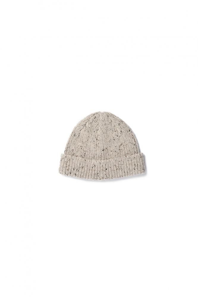 RIELLE riche - Low Count Yarn Knit Hat(Beige Mix)