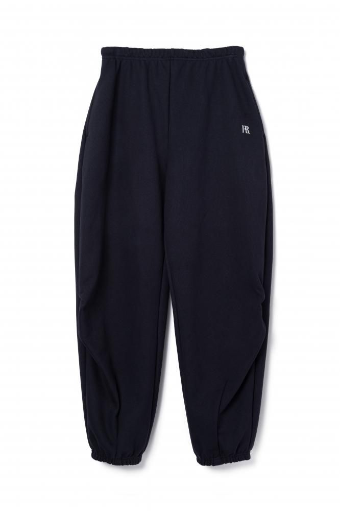 RIELLE riche - Basic Logo Sweat Pants(Navy)