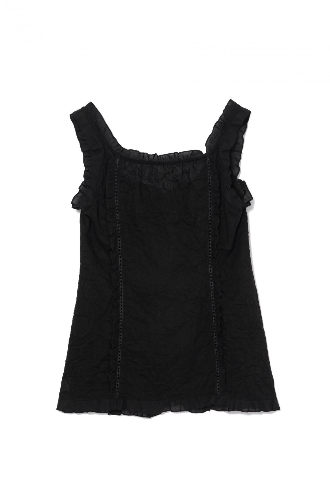トップス RIELLE RICHE Frill Tops(Black) Frill Tops(Black) - RIELLE RICHE
