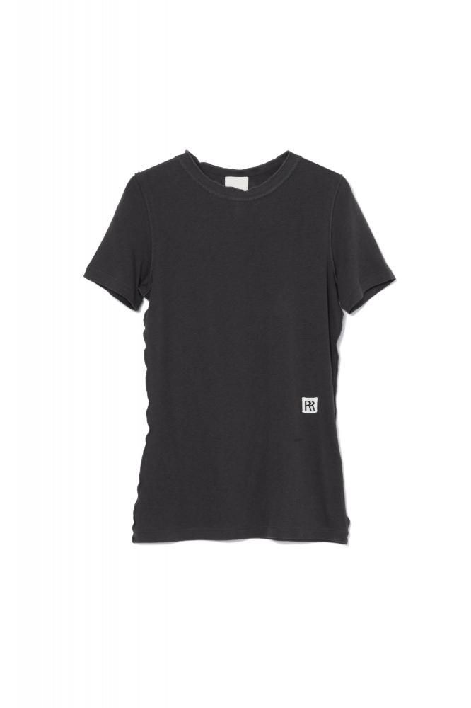 RIELLE riche - Sheer T-shirt(Charcoal Gray)