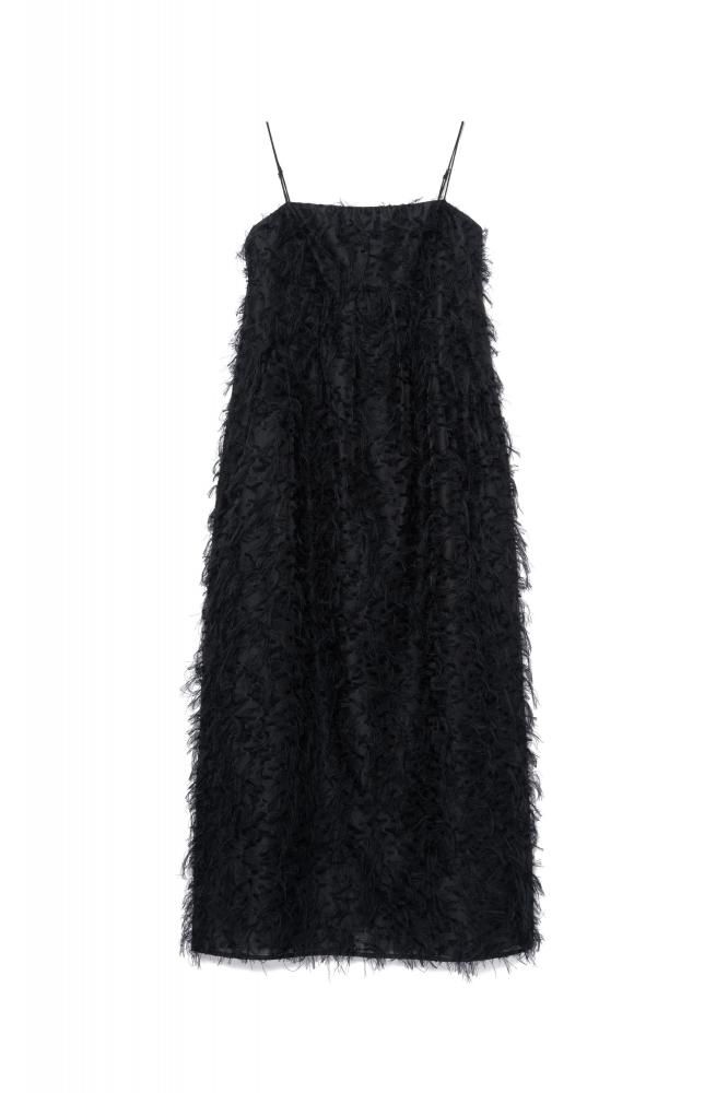 RIELLE riche - Jacquard Camisole One-piece(Black)