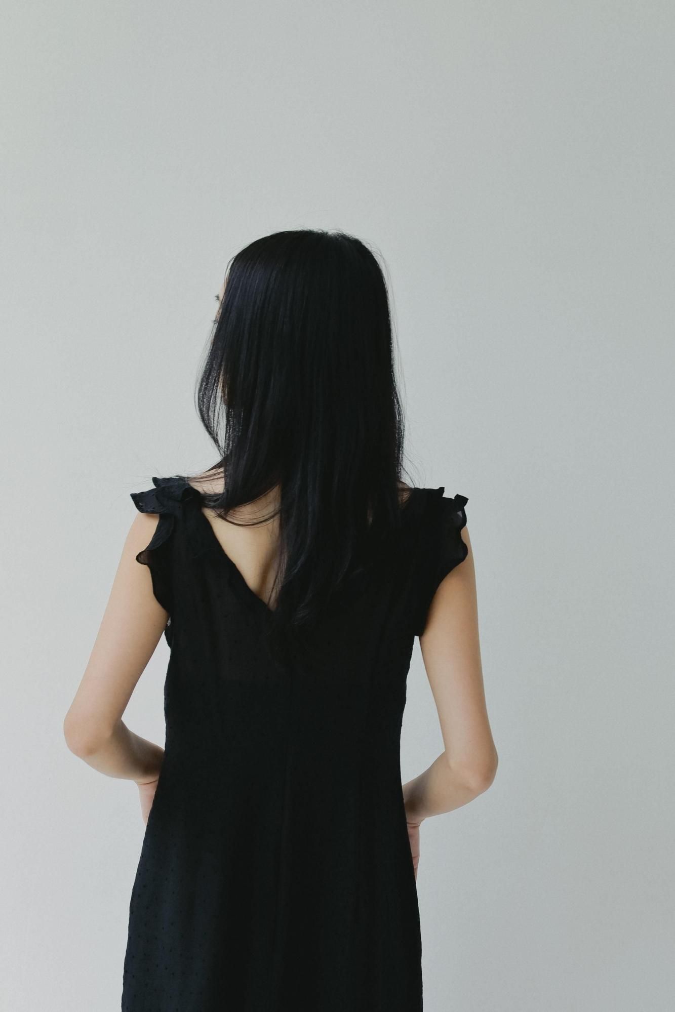 シアードットワンピース（ブラック）