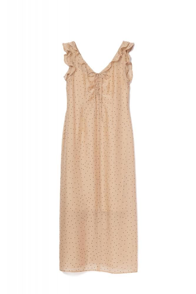 RIELLE riche - ͽSheer Dot One-piece(Beige)