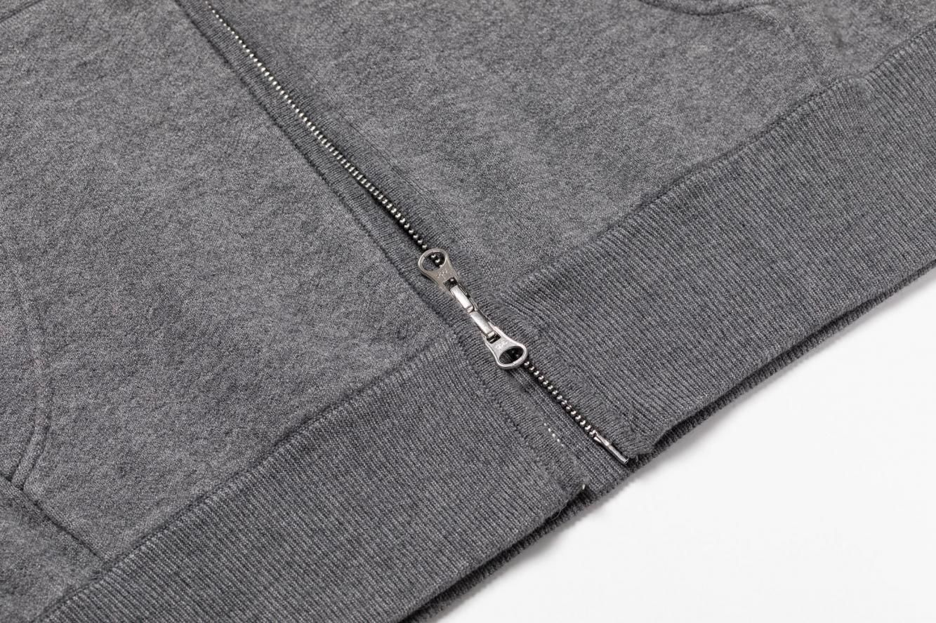 ニットフーディ（グレー）