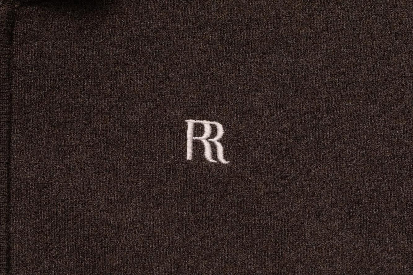 ニットフーディ（ブラウン）