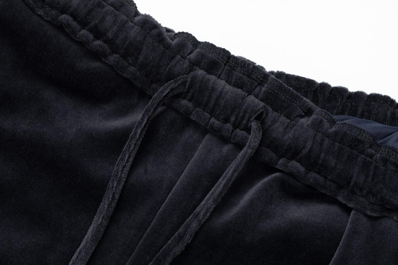 RIELLE RICHE リエルリシェ　ベロアパンツ　ネイビー ベロアパンツ（ネイビー）