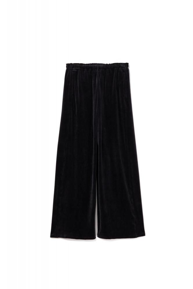 RIELLE riche - Velour Pants(Navy)
