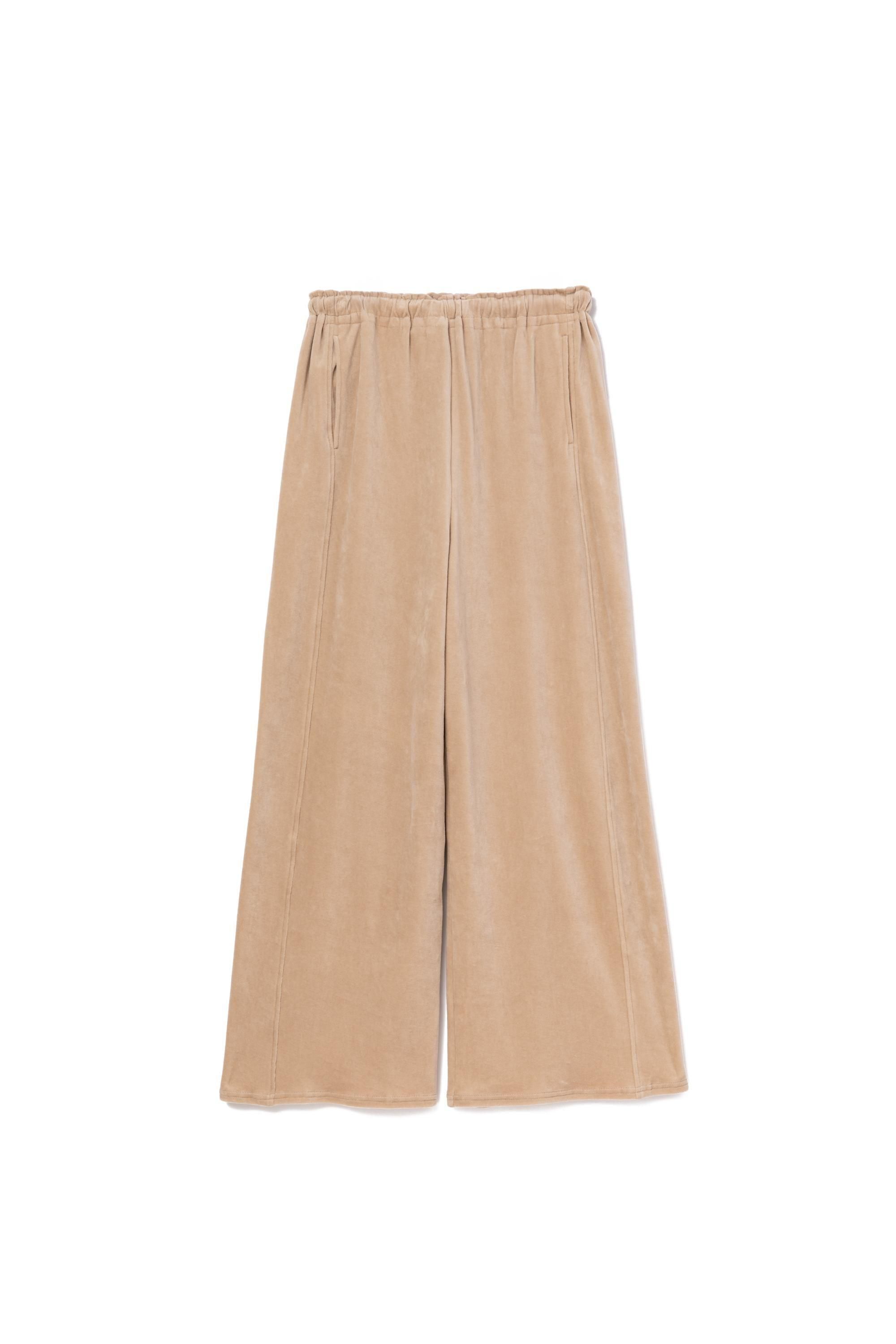 BELLMORE パンツ　30 ベージュ EMBLEM CHECK STRETCH PANTS - BEIGE – BELLMORE