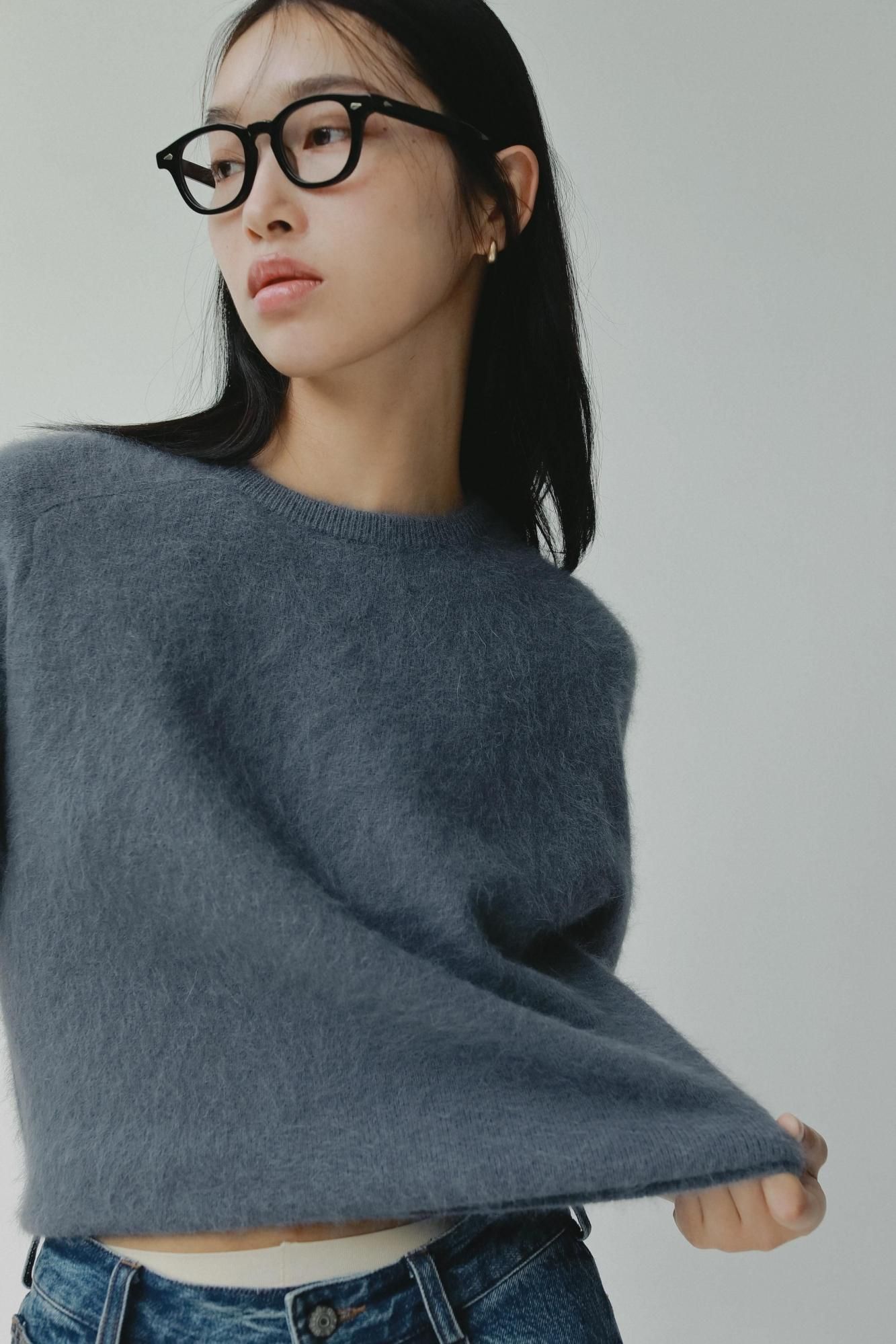 FOXEY シフォンスリーブニット \"Chiffon Shade\" FOXEY シフォンスリーブニット Chiffon Shade