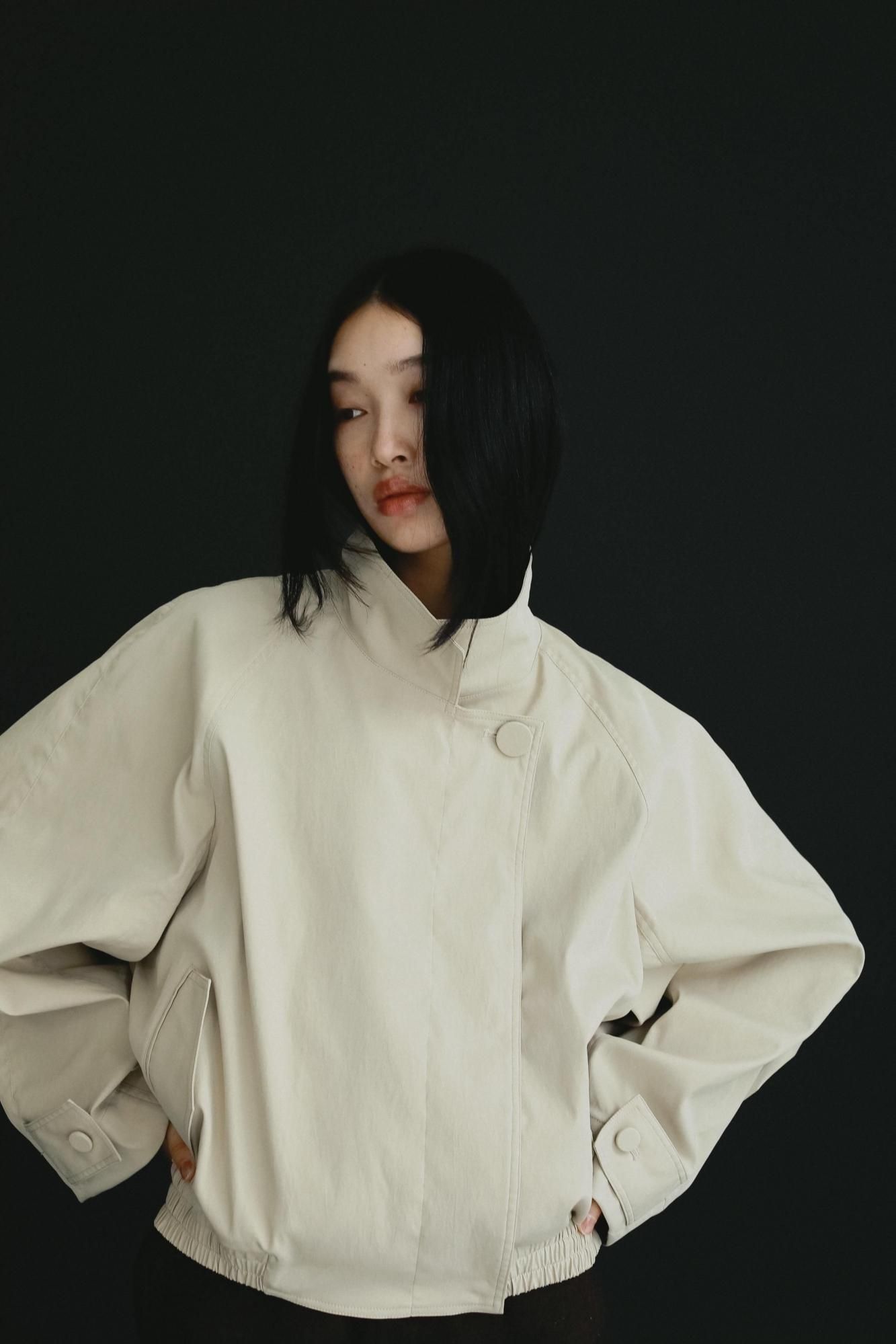 AUBERGE　DUPLEX III ラグランスリーブリバーシブルコートベージュ AUBERGEからの リバーシブルコート、その名も『Duplex』 by 小林