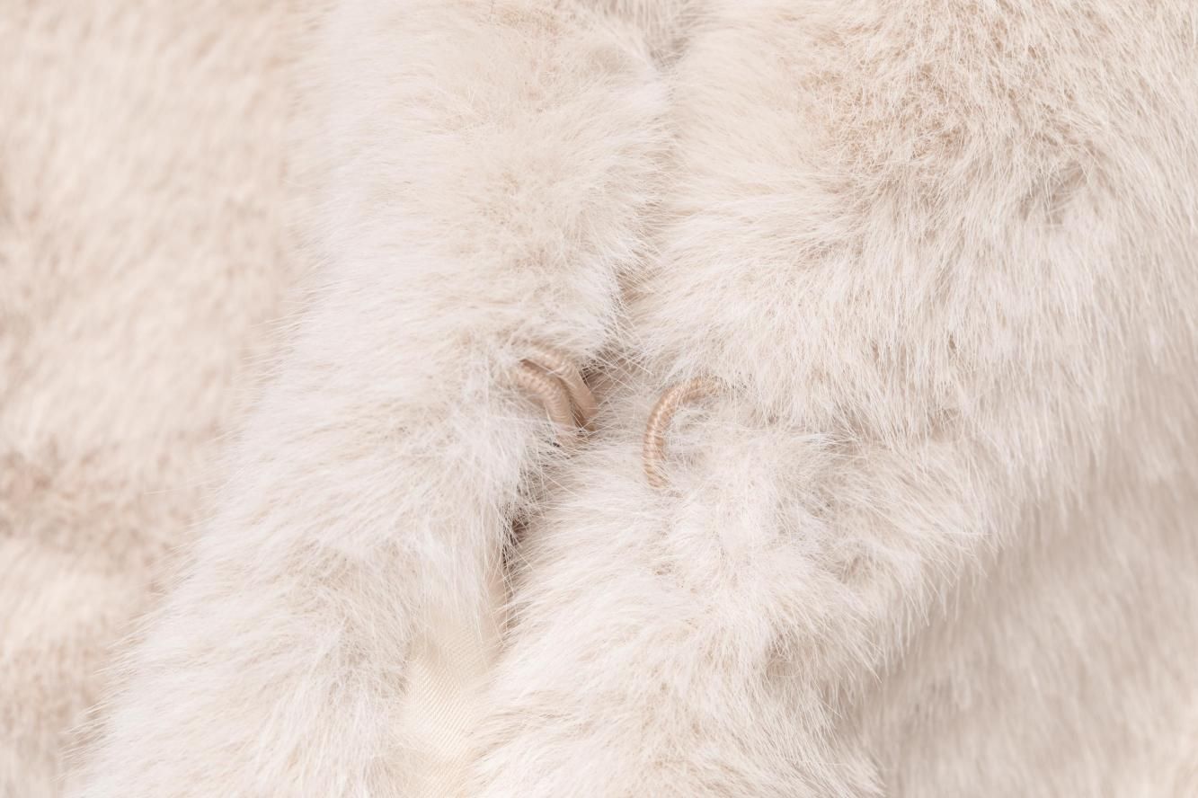 rielle riche Fur Coat(Ivory) ファーコートアイボリー ファーコート（アイボリー）