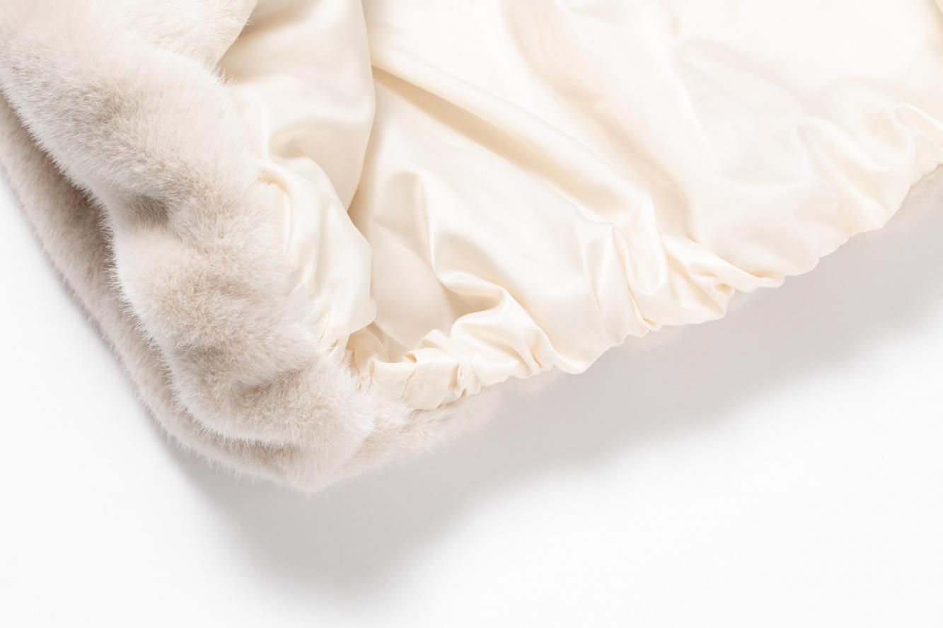 rielle riche Fur Coat(Ivory) ファーコートアイボリー ファーコート（アイボリー）
