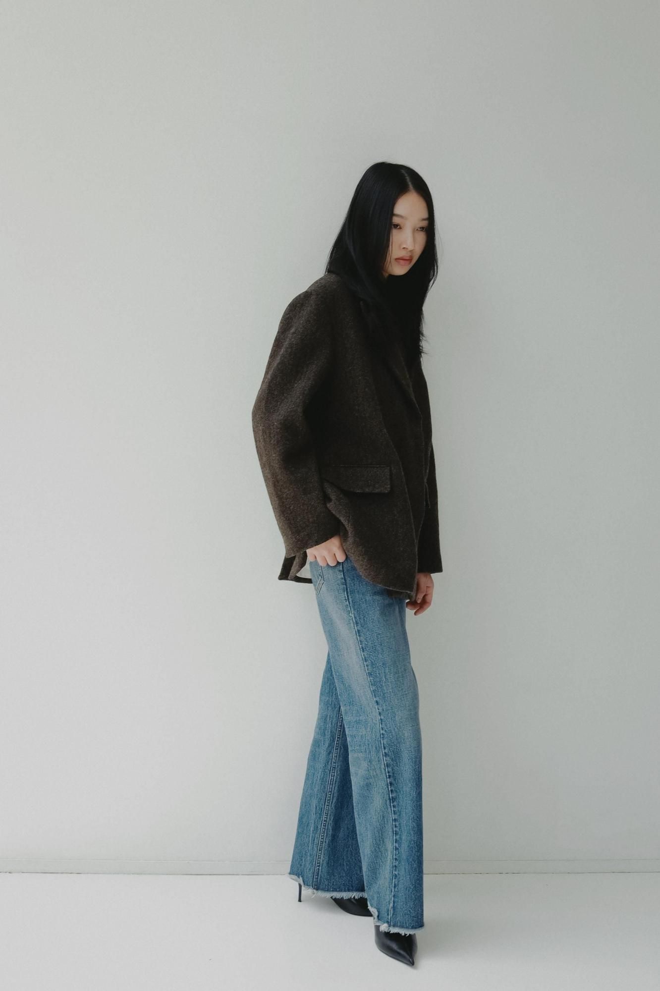 Reurie ブラウン ウールジャケット Reurie ブラウン ウールジャケット Reurie' 2025 AUTUMN