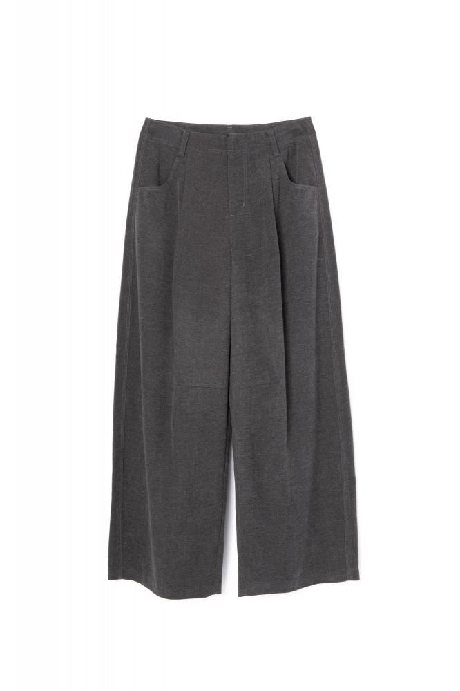 RIELLE riche - ͽCurvy Tack Pants(Charcoal Gray)