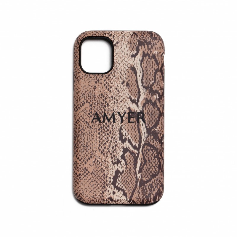 AMYER - パイソンプリントiPhoneケース<img class='new_mark_img2' src='https://img.shop-pro.jp/img/new/icons16.gif' style='border:none;display:inline;margin:0px;padding:0px;width:auto;' />