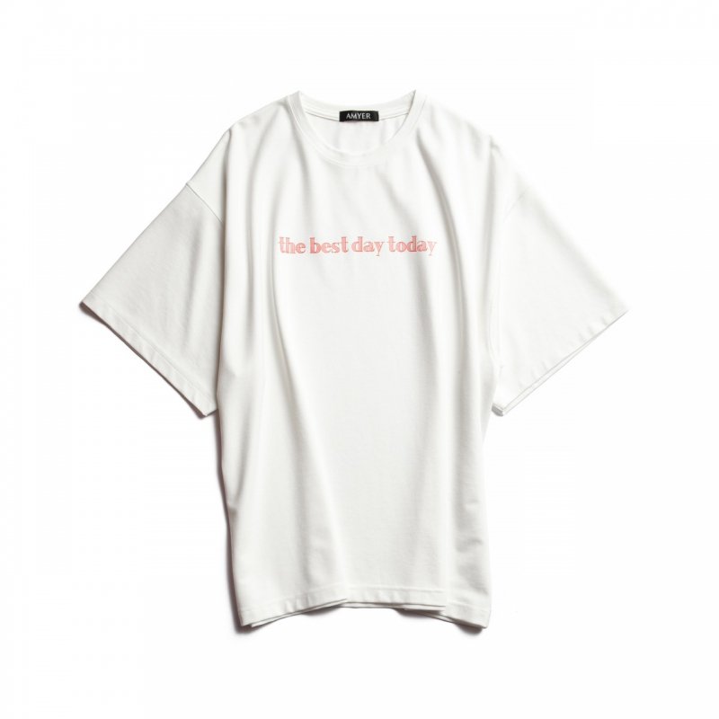 AMYER - ラバープリントビッグTシャツ(ホワイト)<img class='new_mark_img2' src='https://img.shop-pro.jp/img/new/icons16.gif' style='border:none;display:inline;margin:0px;padding:0px;width:auto;' />