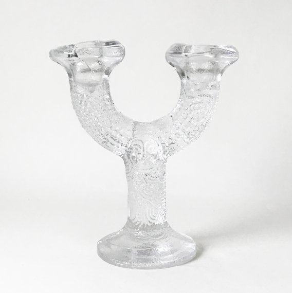 BODA GLASS CANDLE STAND