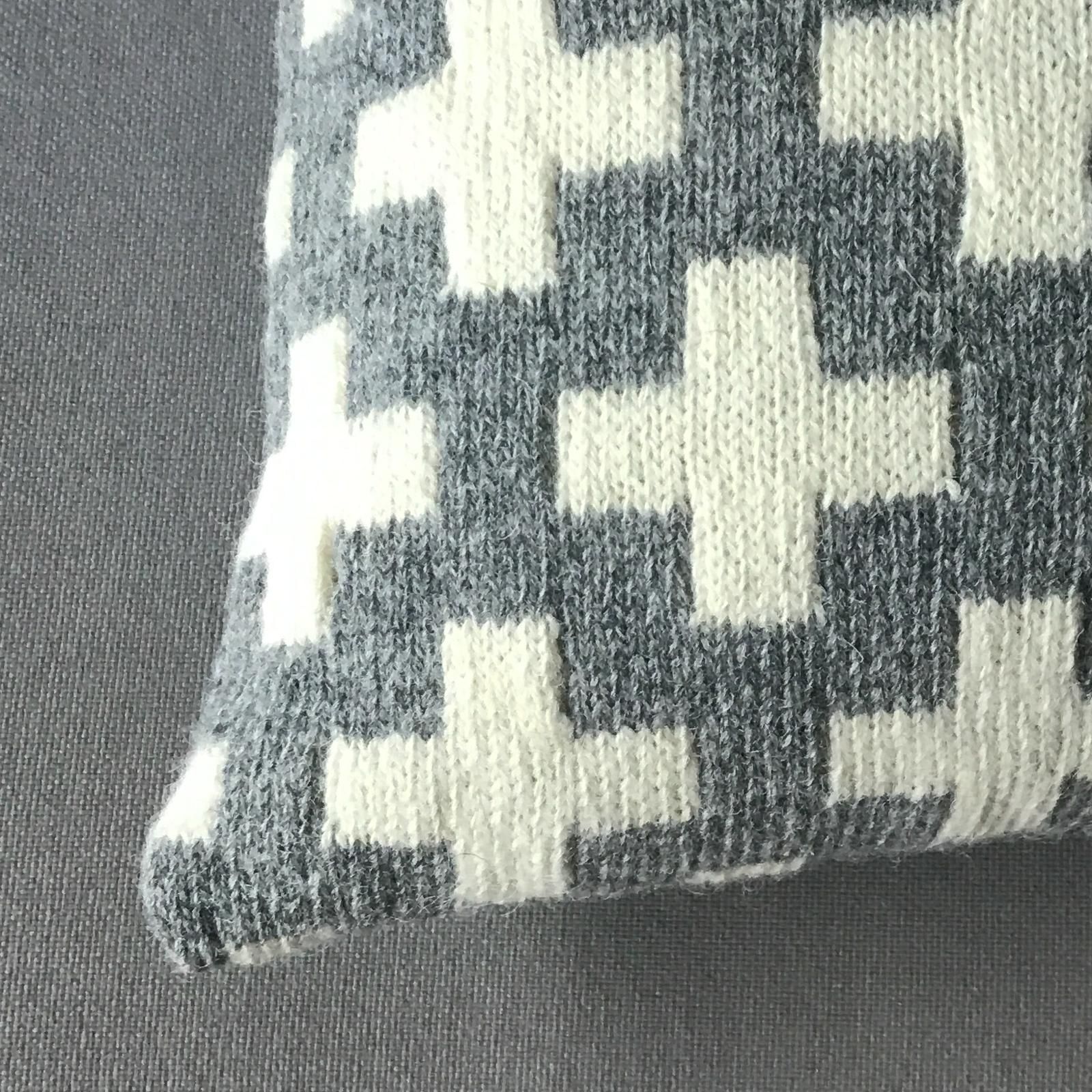SWEDEN HANDCRAFT BIRGITTA LAGERQVIST KNIT CUSHION COVER