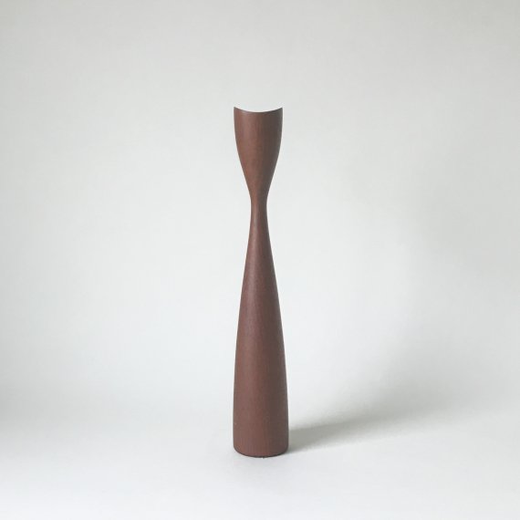 TEAK CANDLE STAND