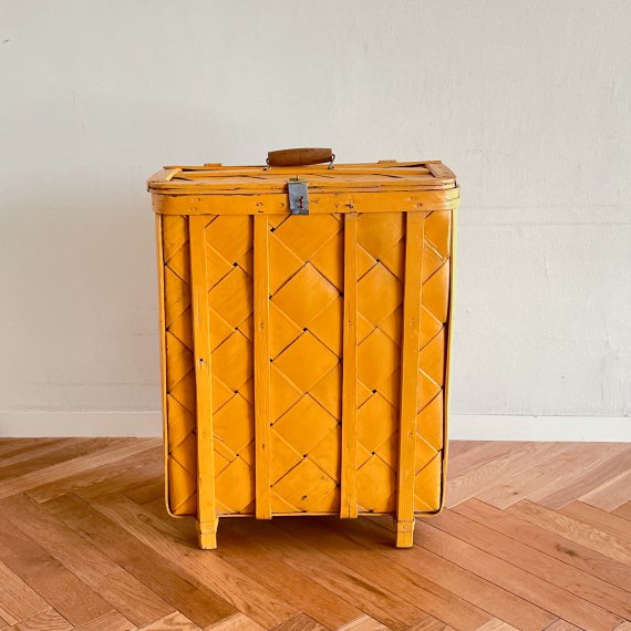 SLATE BASKET | yellow