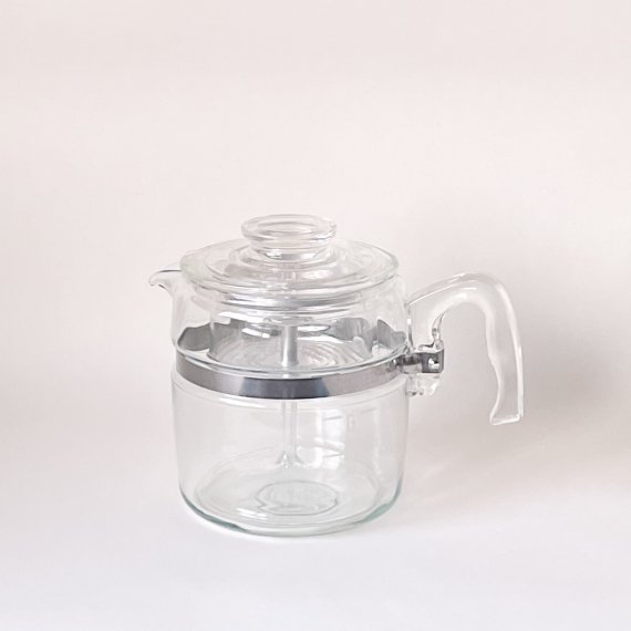 OLD PYREX | 6 cup w/percolator