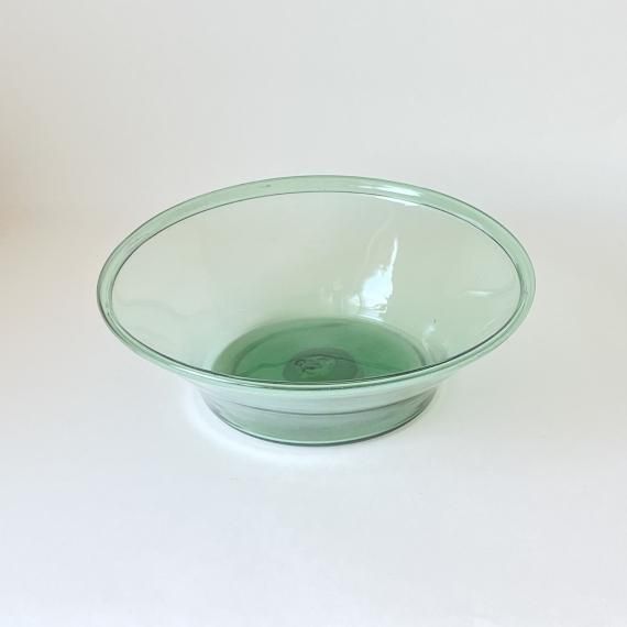 GLASS BOWL | green