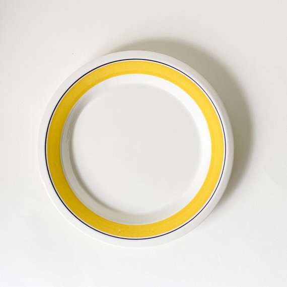 FAENZA PLATE 24.5 cm | yellow