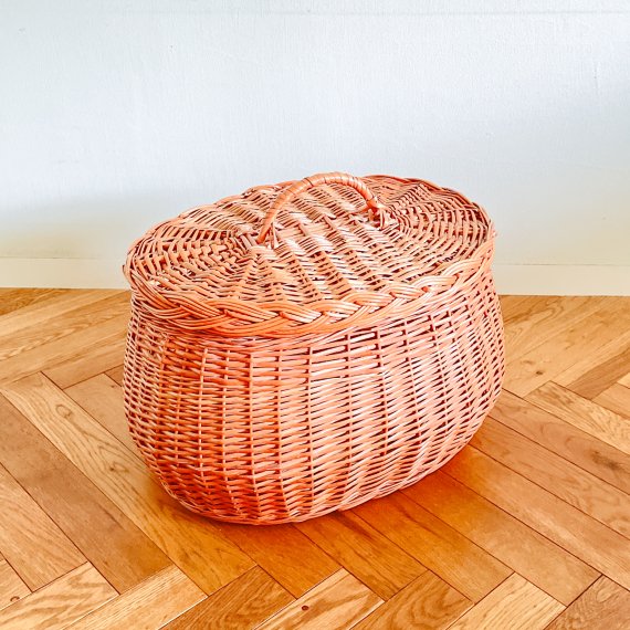 OVAL BASKET with cover