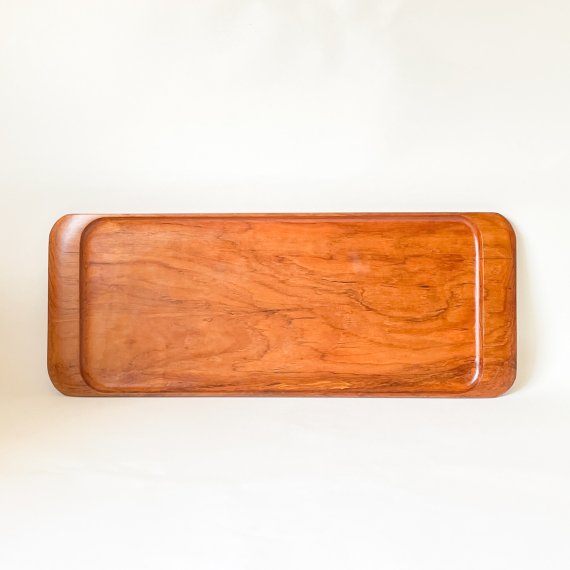 TEAK LONG TRAY