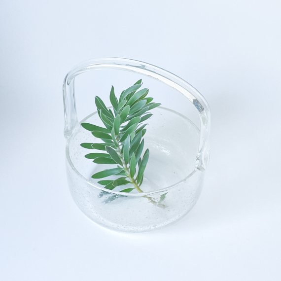SARGASSO GLASS BOWL | clear
