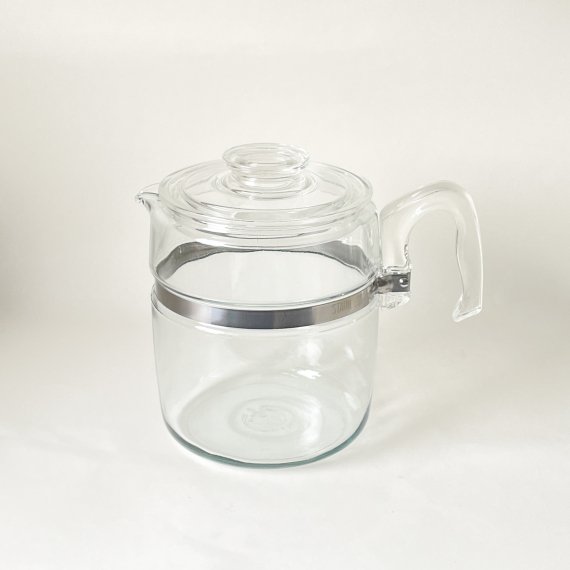 OLD PYREX GLASS POT | 9 cup