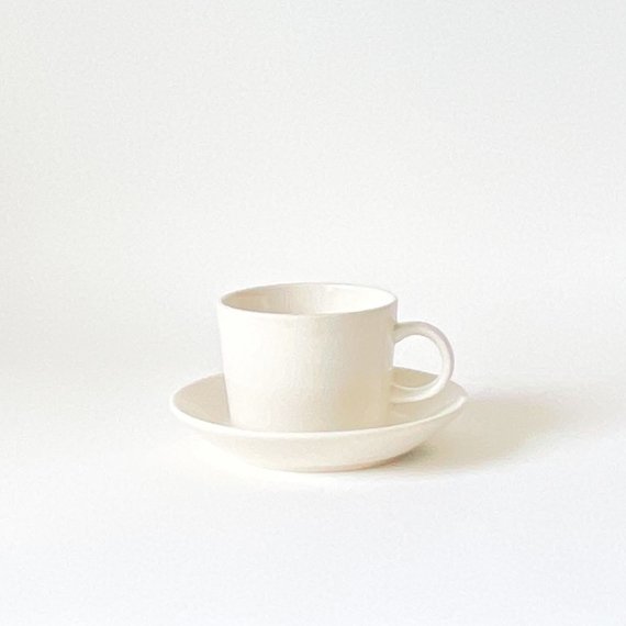 TEEMA CUP & SAUCER-S | ivory