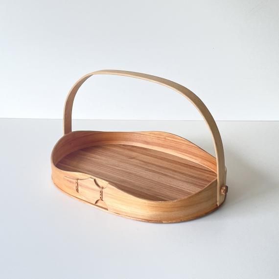 OVAL TRAY with HANDLE