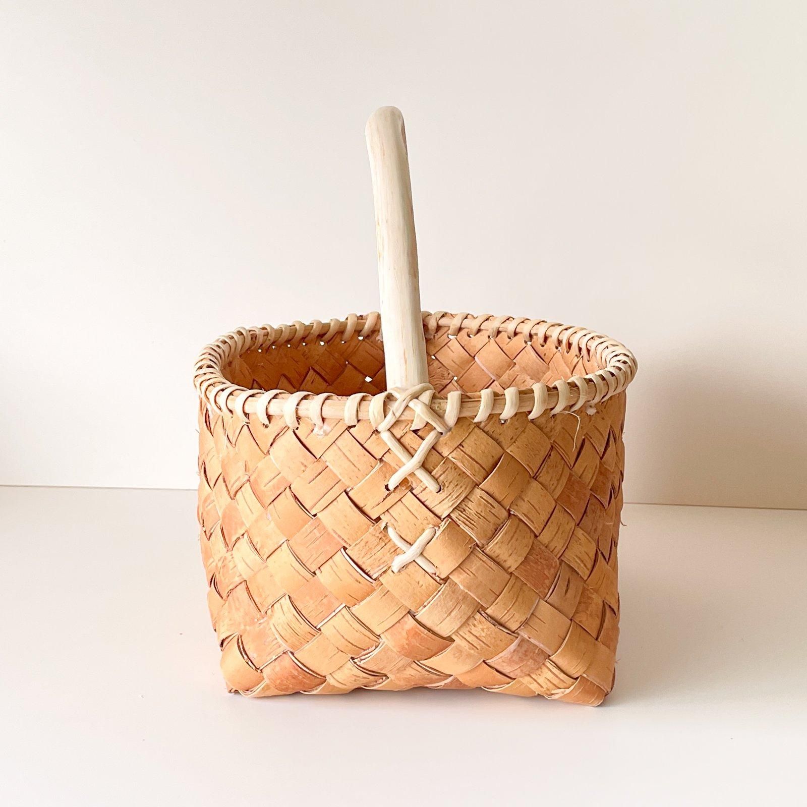 公式 スウェーデン 白樺バスケット | 手工芸品 | 小物入れ