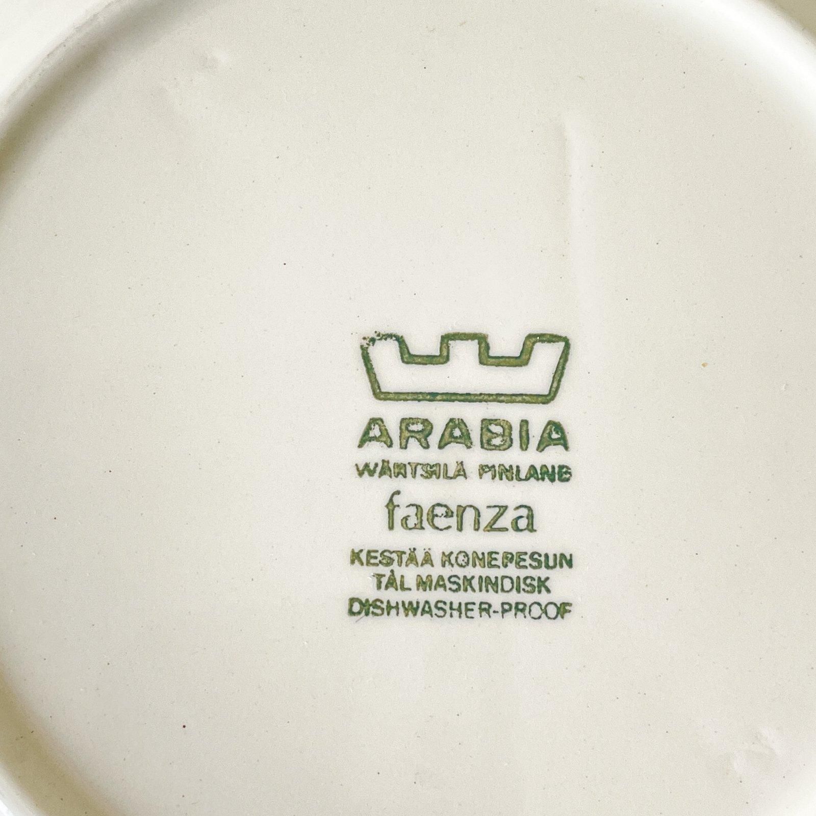 ARABIA | VINTAGE | FAENZA | SPOONFUL | ARABIA | VINTAGE | FAENZA | SPOONFUL |