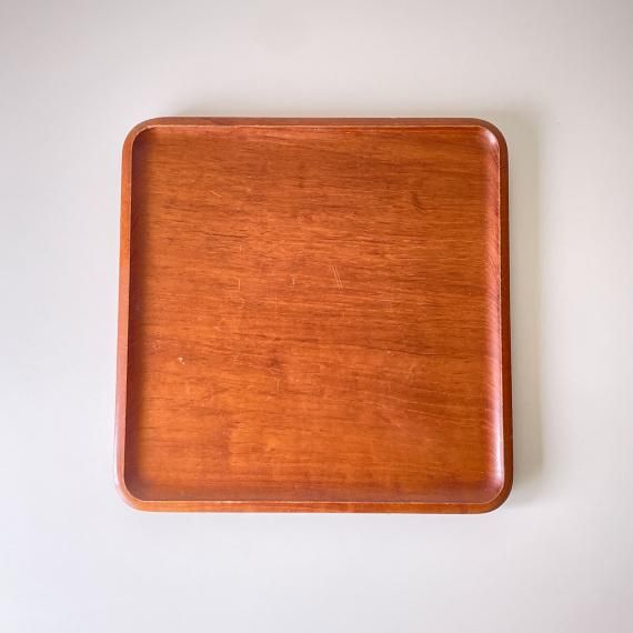 TEAK TRAY | square-L