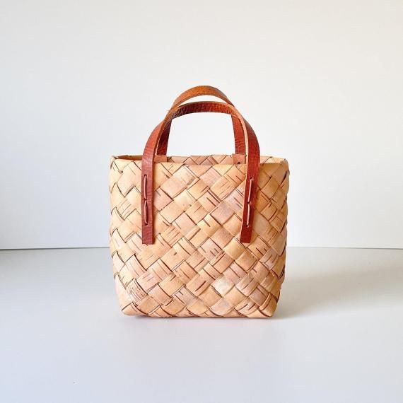 BIRCH BASKET BAG | mini