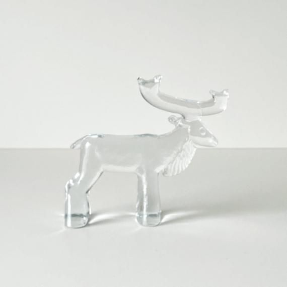 REINDEER in GLASS