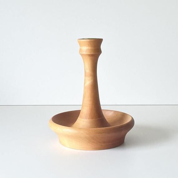 WOODEN CANDLE STAND