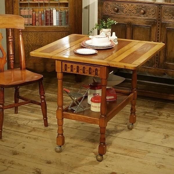 英国イギリスアンティーク家具 バタフライ ワゴン ティー 英国イギリスアンティーク家具 バタフライ ワゴン ティー