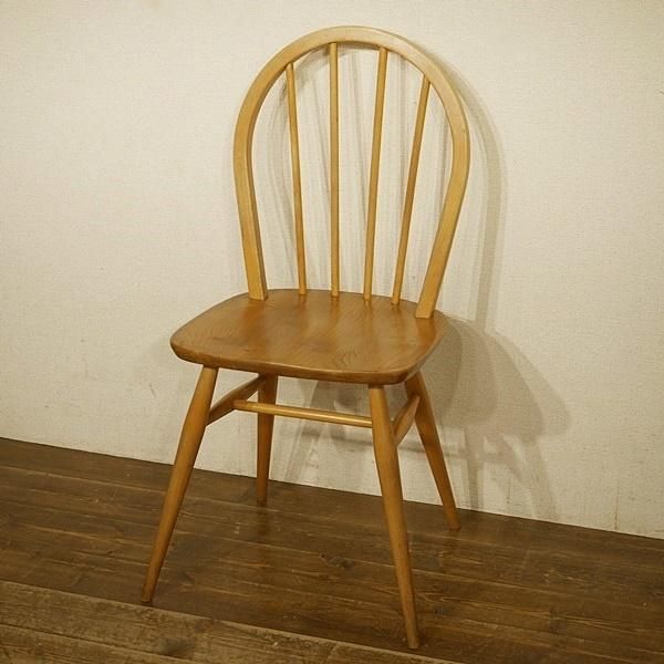 【美品】ERCOL/アーコール ボウバックチェア イギリス イギリスアーコール社 ercol スタッキングチェア（シングル