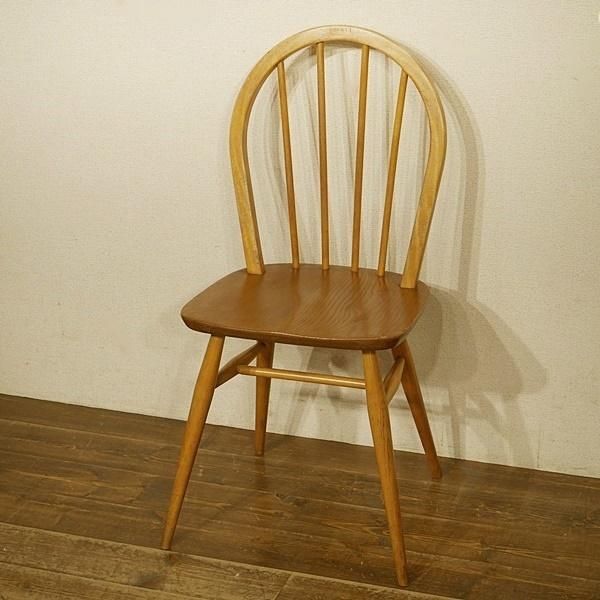 ファッションの 英国アンティーク家具 ERCOL アーコール社 ボウバックチェア 西洋